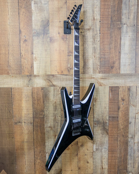 Jackson JS32 Warrior Black w/ White Bevels - Boothe Music