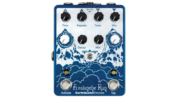 Earthquaker Devices Avalanche Run Stereo Delay & Reverb, V2