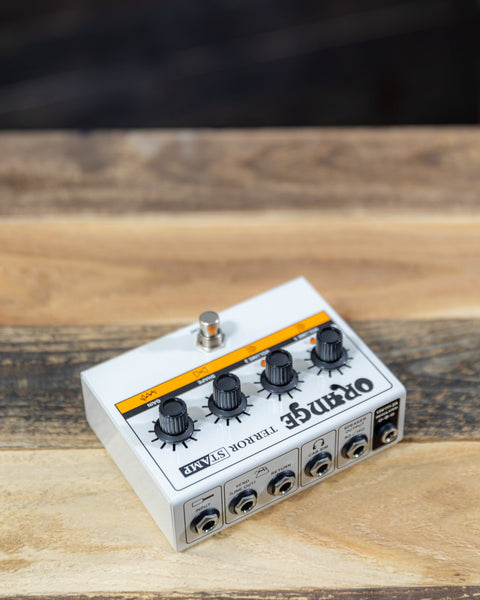 orange amp pedal Orange Terror Stamp 20w Valve Hybrid Guitar Amp Pedal