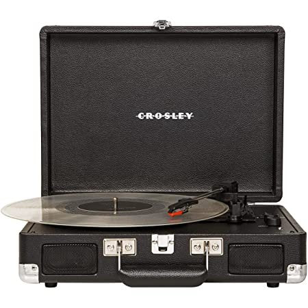 Crosley Cruiser Deluxe Turntable w/ Bluetooth - Exclusive Black