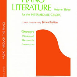 Bastien Piano Literature 3