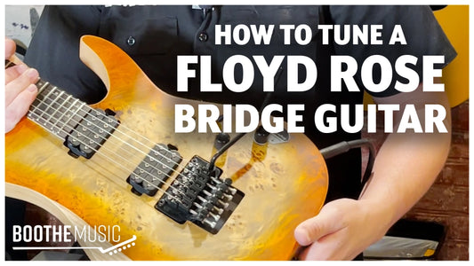 How To Tune A Guitar With A Floyd Rose Bridge