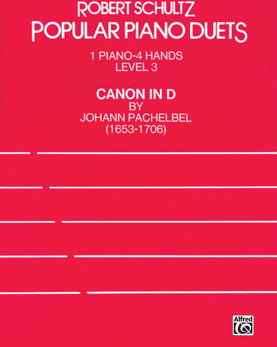 Pachelbel Canon in D Piano 1P4H