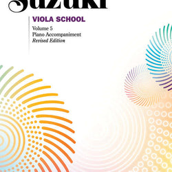 Suzuki Viola School Piano Acc. Vol.5