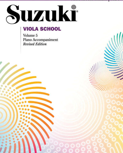 Suzuki Viola School Piano Acc. Vol.5