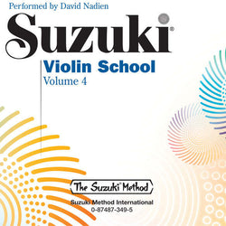 Suzuki Violin School Vol.4 CD