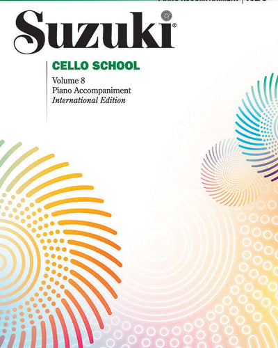 Suzuki Cello School Piano Acc. Vol.8