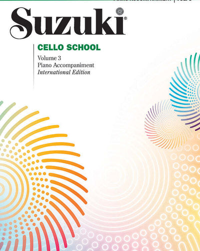 Suzuki Cello School Vol.3 Piano Accompaniment