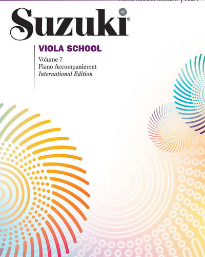 Suzuki Viola School Piano Acc. Vol.7