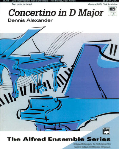 Concertino In D Major 2P4H 2024 J2