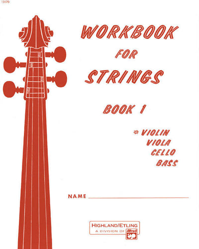 Workbook for Strings Bk.1 Violin