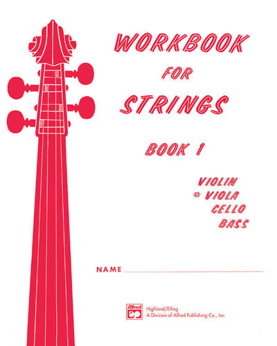 Workbook For Strings Bk.1 Viola