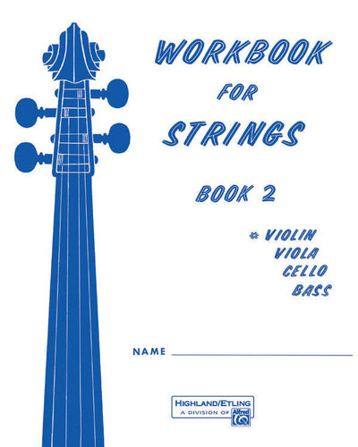 Workbook for Strings Bk.2 Violin