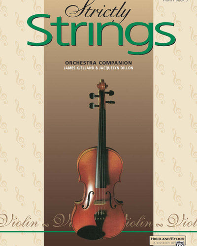 Strictly Strings Bk.3 Violin
