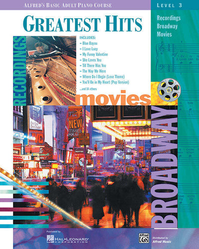 Alfred's Basic Adult Piano Course: Greatest Hits Book 3