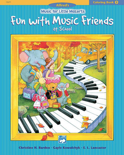 Music for Little Mozarts Fun With Music Friends Color Bk.3