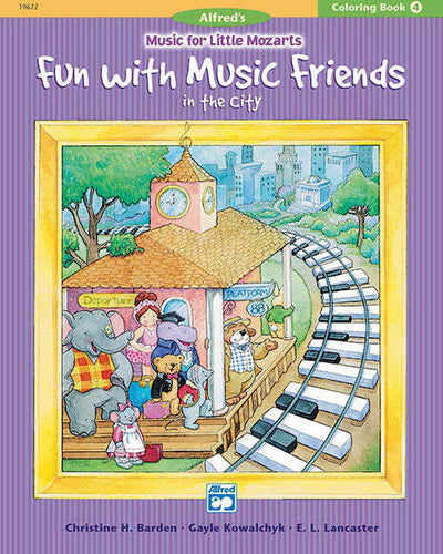 Music for Little Mozarts Fun With Music Friends Color Bk.4