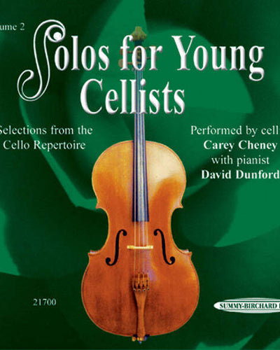 Solos for Young Cellists CD Volume 2
