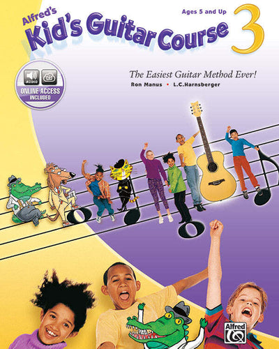 Alfred Kid's Guitar Course Bk.3 w/CD