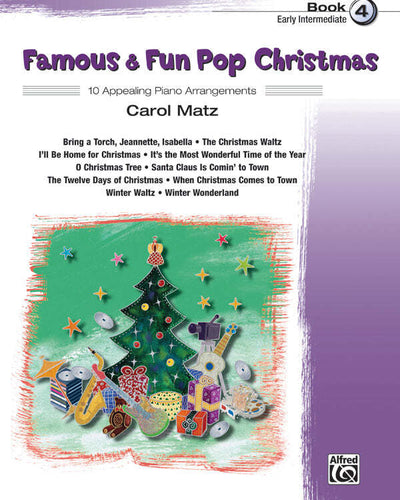 Famous & Fun Pop Christmas Bk4