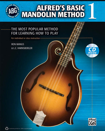 Alfred's Basic Mandolin Method 1 w/CD