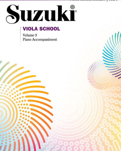 Suzuki Viola Vol.9 Rev. Piano Accompaniment