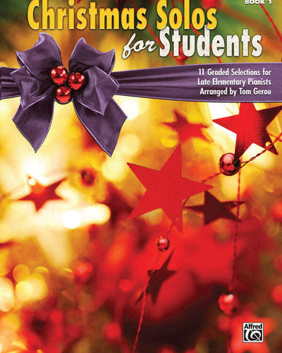 Christmas Solos for Students Bk1