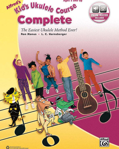 Alfred's Kid's Ukulele Complete w/Online Access