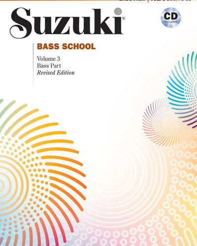 Suzuki Bass Vol.3 Bk/CD