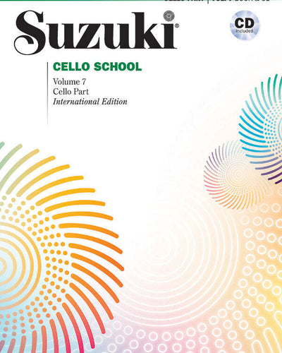 Suzuki Cello School Vol.7 Revised w/CD