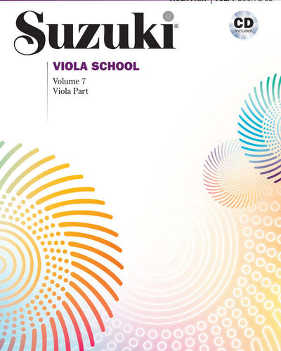 Suzuki Viola School Vol.7 Bk & CD