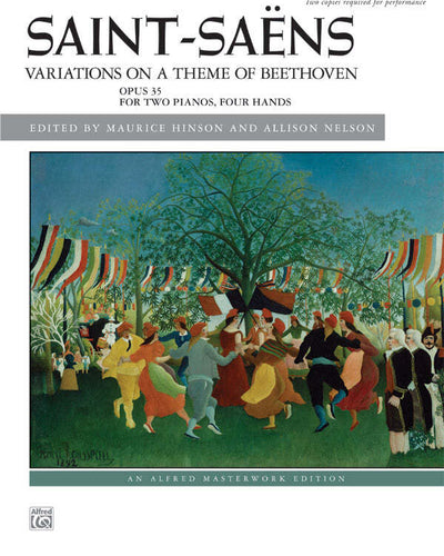 Saint-Saens Variation on a Theme of Beethoven (2P4H)