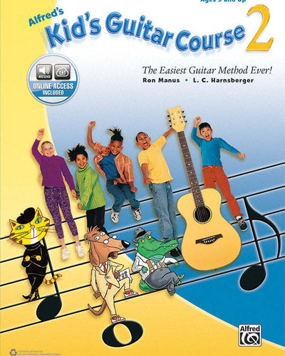 Alfred's Kid's Guitar Course Bk.2 w/Audio