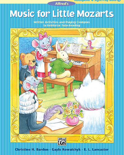 Music for Little Mozarts Notespeller & Sight-Play Bk.3