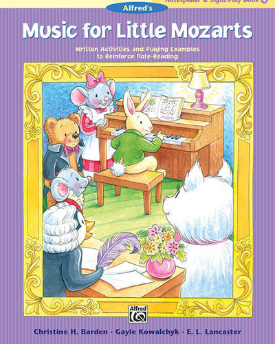 Music for Little Mozarts Notespeller & Sight Play Bk.4