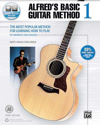 Alfred Basic Guitar Method Bk.1 w/Online Audio