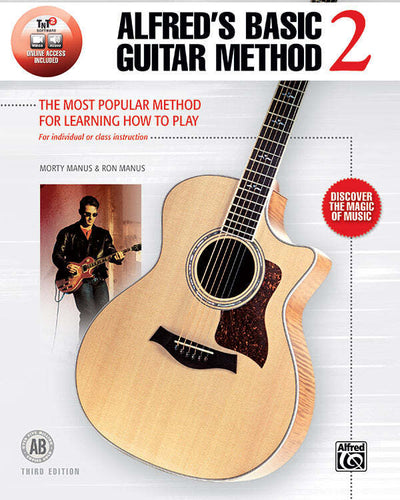 Alfred Basic Guitar Method Bk.2 w/Online Audio