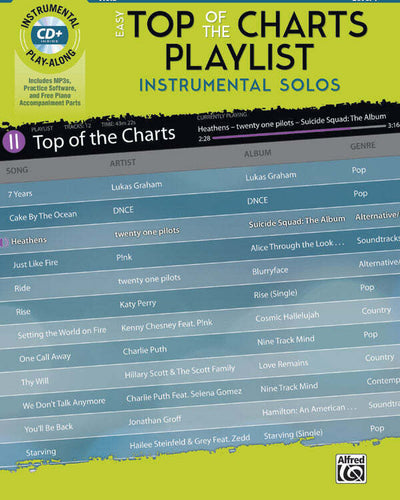 Easy Top Charts Instrumental Solos Viola