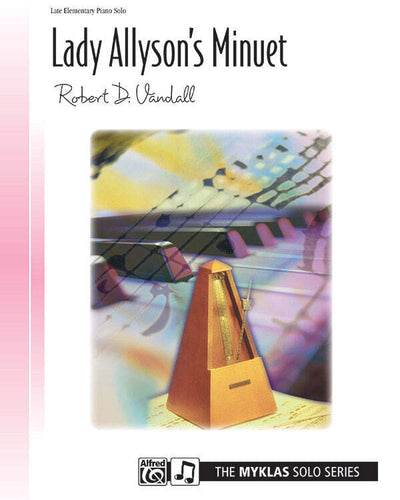 Lady Allyson's Minuet PS 2028 P4