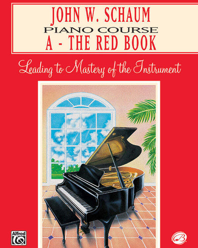 Schaum Piano Course A The Red Book