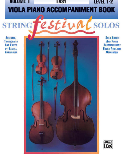 String Festival Vol.1 Viola Piano Accompaniment
