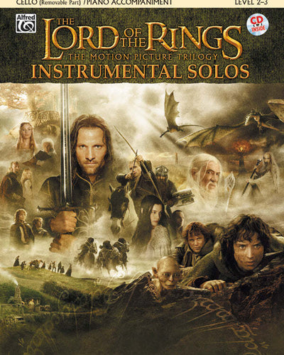 Lord Of The Rings Trilogy w/CD Cello