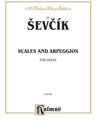 Sevcik for Violin (Scales and Arpeggios) [Violin]