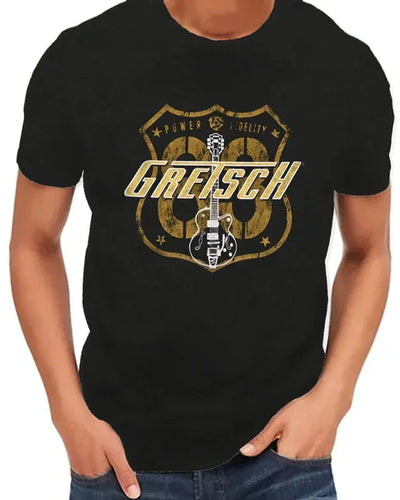 Gretsch Route 83 T-Shirt Black XXL