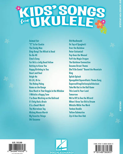 Kids' Songs for Ukulele