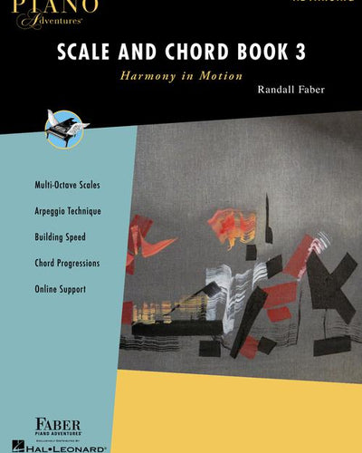 Faber Piano Adventures Scale and Chord Book 3