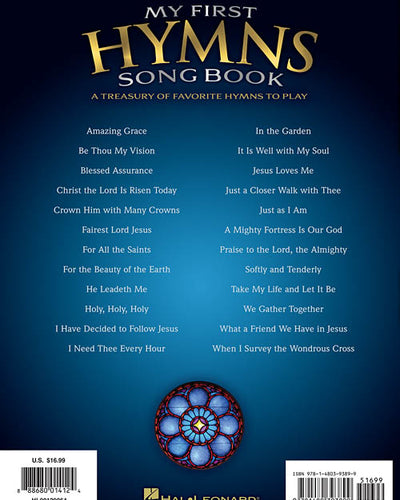 My First Hymns Song Book Easy Piano