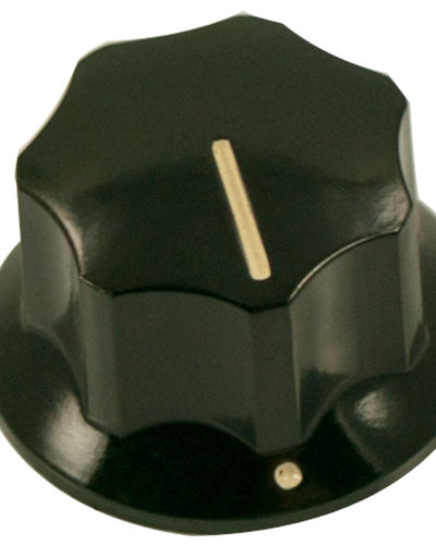 Fender Pure Vintage 1965 Jaguar Skirted Knobs (2) Black
