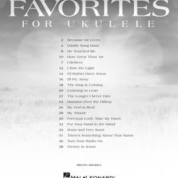 Gospel Favorites for Ukulele