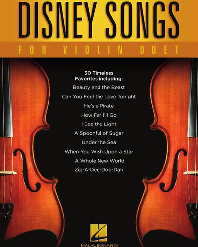 Disney Songs for Violin Duet